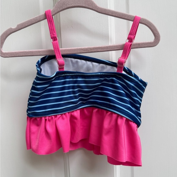 NWOT Disney 2T Girls Blue and Pink Minnie Mouse & Fifi Bikini Top Bathingsuit - Picture 5 of 5